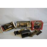 BOX CONTAINING BOXED MAMOD MINOR TWO STEAM ENGINE, other unboxed steam engine parts, copper and