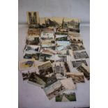 A COLLECTION OF BRITISH AND CONTINENTAL POSTCARDS, to include a good selection of Belgium types
