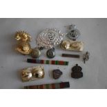 MILITARY POLICE & RAILWAY INTEREST BADGES ETC, to include silver examples.