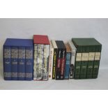 FOLIO SOCIETY - A QUANTITY OF BOXED SETS to include 'Great Stories of Crime & Detection' (4), Wilkie