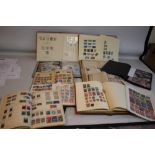 A COLLECTION OF BRITISH AND WORLD STAMPS, TO ALBUMS AND STOCK BOOKS. Includes good selection of