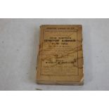 WISDEN CRICKETERS' ALMANACK 1919, softback Condition Report:Some loss to spine, staining on covers