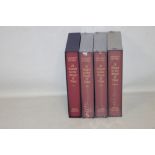 FOLIO SOCIETY - ANTHONY POWELL - 'A DANCE TO THE MUSIC OF TIME', four volumes in slip cases, three