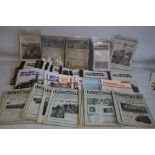 A QUANTITY OF RAILWAY INTEREST MAGAZINES to include 'The Model Engineer & Electrician' 1916 (full