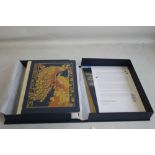 FOLIO SOCIETY - 150TH ANNIVERSARY EDITION OF THE RUBAIYAT OF OMAR KHAYYAM, includes hand printed