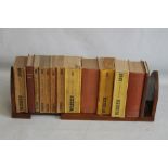 WISDEN CRICKETERS' ALMANACK - 1940 - 1949, 12 issues comprising 1940 softback, 1941 rebound, 1942