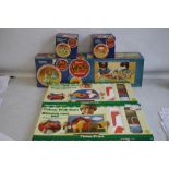 FOUR BOXED WINFIELD WHIRLY TOYS, to include number three Playground Starter Set, chair lift, express