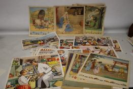 A QUANTITY OF 1960S SCHOOL POSTERS to include "'The Story Maker's Classroom Conversational Aids"'.41