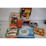 BOXED 1970'S PALITOY GIRLSWORLD MAKEUP AND HAIR STYLING MODEL, PROVA CHILD'S CHINA TEA SET, COMPLETE
