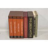 FOLIO SOCIETY - 'THE FOLIO HISTORY OF ANCIENT GREECE', four volume boxed set together with Robin