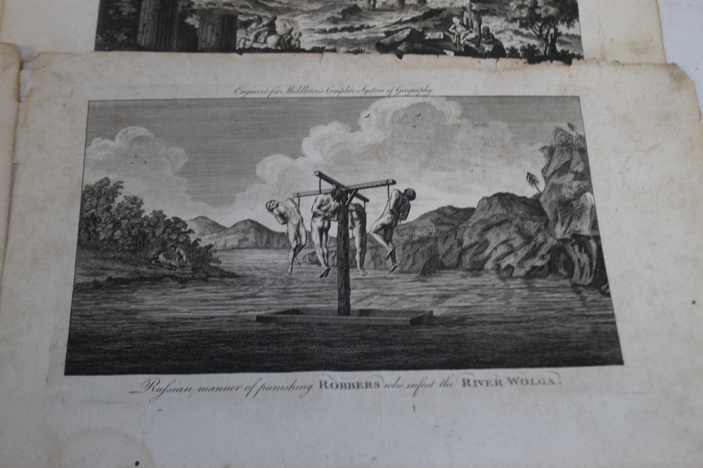 TWENTY ONE ENGRAVINGS FROM 'MIDDLETON'S COMPLETE SYSTEM OF GEOGRAPHY' c.1778 to include 'A View of - Image 3 of 5