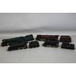 FOUR BOXED HORNBY STEAM LOCOMOTIVES AND TENDERS to include R.056 IRON DUKE (4-6-2), R.150 LNER B12/3