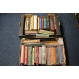 FOLIO SOCIETY - TWO BOXES OF LITERARY INTEREST to include R. L. Stevenson boxed set, 'The Arabian