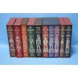 FOLIO SOCIETY - THREE VOLUME SET 'EMPIRES OF EARLY LATIN AMERICA' - 'THE INCAS', 'THE AZTECS' & 'THE