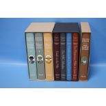 FOLIO SOCIETY - AGATHA CHRISTIE - four volume set of Hercule Poirot novels published 2014, three