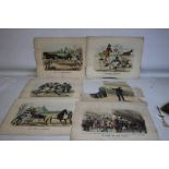 CURRIER & IVES THOMAS WORTH 19TH CENTURY PRINTS A/F, to include 'A Sharpshooter', 'Won By A