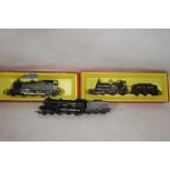 THREE BOXED HORNBY STEAM LOCOMOTIVES 'OO GAUGE' to include class 3MT Tank (2-6-2), R.150 S with