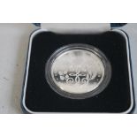 A 1990 QUEEN ELIZABETH THE QUEEN MOTHER 90TH BIRTHDAY SILVER PROOF CROWN, in Royal Mint case