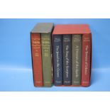 FOLIO SOCIETY - 'THE RAJ QUARTET' BOXED SET together with two volume set of 'India A History' by