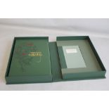 FOLIO SOCIETY - 'TRACTATUS DE HERBIS', facsimile limited edition bound in full goatskin leather,