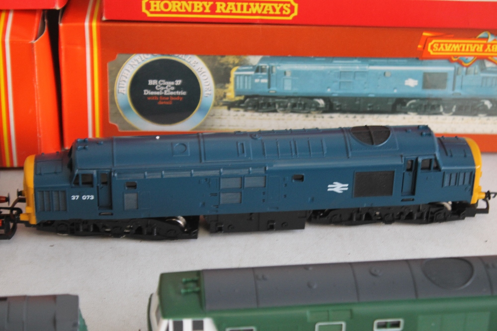 FOUR BOXED HORNBY DIESEL LOCOMOTIVES to include R.074 Hymek, R.072 BR Class 25 Green, R.347 BR Class - Image 5 of 5