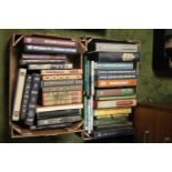 FOLIO SOCIETY - TWO BOXES OF MISCELLANEOUS TITLES to include history interest, 'Folio 60' etc.