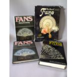 FOUR REFERENCE BOOKS ON FANS AND COLLECTING FANS