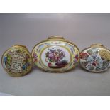 THREE HALCYON DAYS ENAMEL TRINKET / PILL BOXES, comprising The Metropolitan Opera, a National