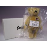A STEIFF 'HELP FOR HEROES' TEDDY BEAR, EAN 663598, blond, limited edition with certificate of