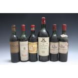 A SELECTION OF VINTAGE BORDEAUX CONSISTING OF 1 BOTTLE OF CHATEAU BATAILLEY GRAN CRU CLASSE PAUILLAC