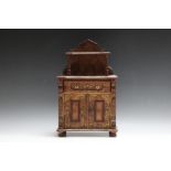 A SCUMBLED CHIFFONIER, W 24 cm