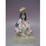 A ROYAL WORCESTER LADY BOUNTIFUL FIGURINE No. 3097, modelled by G M Parnell S/D