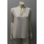 MICHAEL KORS, a ladies two layer v-neck top, size M