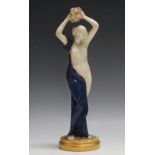 ROYAL WORCESTER SEMI NUDE FIGURE, H 26 cm