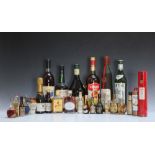 A SELECTION OF ASSORTED DRINKS AND MINIATURES TO INCLUDE 1 BOTTLE OF BAGACEIVA VELHA QUINTA DO