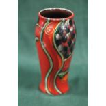 A SIGNED ANITA HARRIS ART POTTERY TRIAL VASE