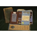 A COLLECTION OF VINTAGE ORDNANCE SURVEY MAPS ETC.