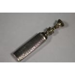 A VINTAGE HALLMARKED SILVER SCENT SPRAYER