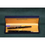 TWO CASED WATERMAN IDEAL BALL POINT PENS