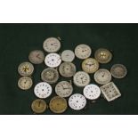 A BAG OF VINTAGE WRISTWATCH MOVEMENTS