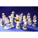 A COLLECTION OF BOXED AND UNBOXED ROYAL DOULTON BRAMBLY HEDGE FIGURES TO INCLUDE 'LORD WOOD