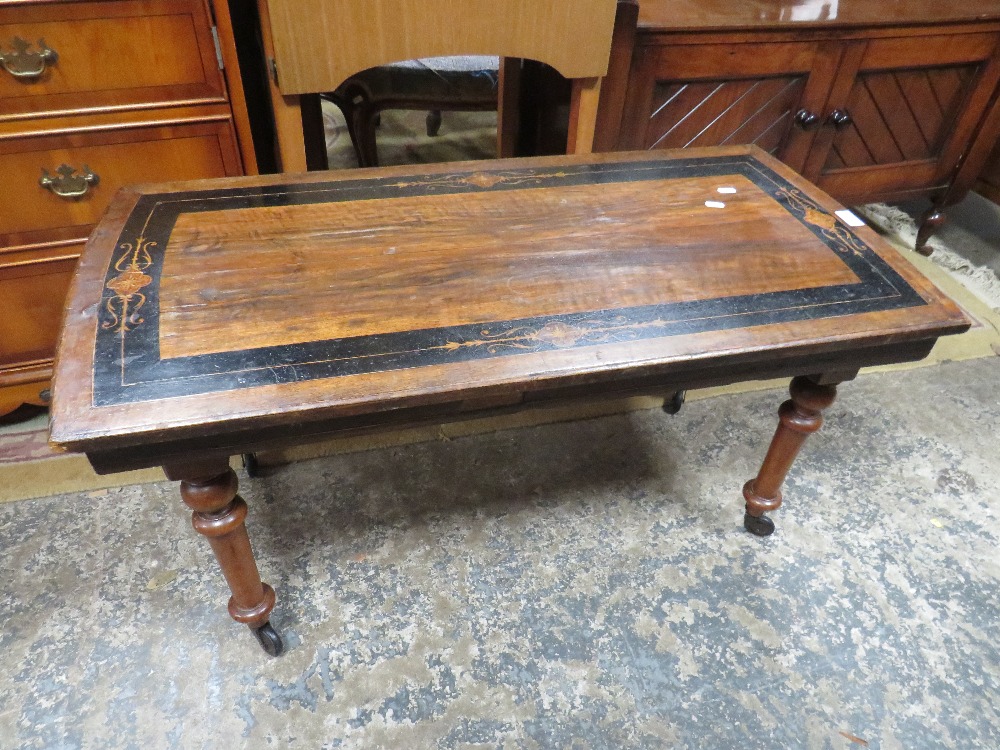 A VICTORIAN OCCASIONAL TABLE ( ADAPTED )