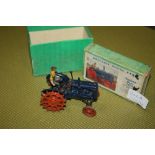 A BOXED VINTAGE BRITAINS MODEL FARM FORDSON MAJOR TRACTOR