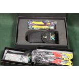 THREE BOXED MILLION SOURCE POCKET TOOLS