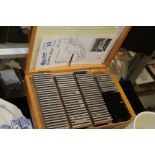 TWO BOXES OF PROJECTOR SLIDES