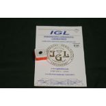 AN IGL CERTIFIED OVAL CUT 2.5CT SAPPHIRE