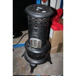 A METAL GARDEN BURNER