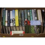 A BOX OF GOLF INTEREST BOOKS