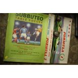 A BOXED VINTAGE WADDINGTONS FORMULA 1 RACING CAR GAME, TOGETHER WITH A BOXED SUBBUTEO GAME (2)