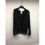 MARINA RINALM - a ladies black top, size 16